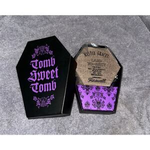 Disney Haunted Mansion Tomb Sweet Tomb Master Gracey Coaster Set NIB